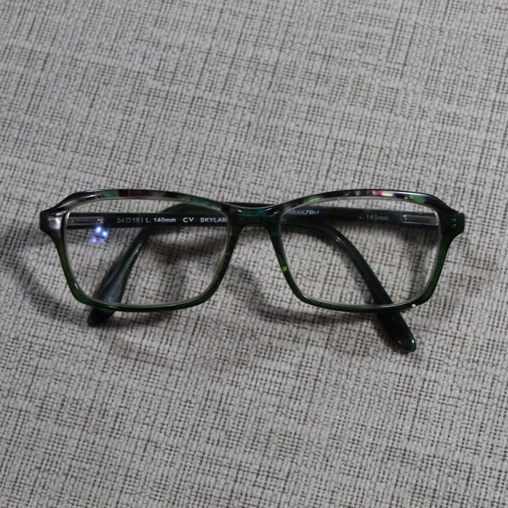BCBG Maxaria Green Eye Glass Frames Only
